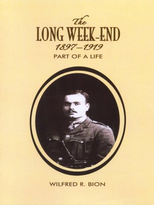 cover image of The Long Week-End 1897-1919